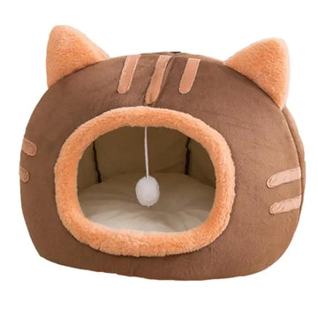 PawHub Winter Cozy Cat House